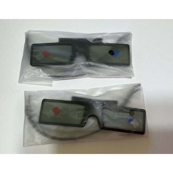 Set Of (2) 3D Glasses Model SSG-4100GB New In Package - Picture 1 of 3